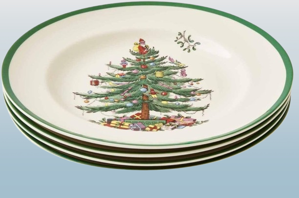 Christmas Dinner Plates