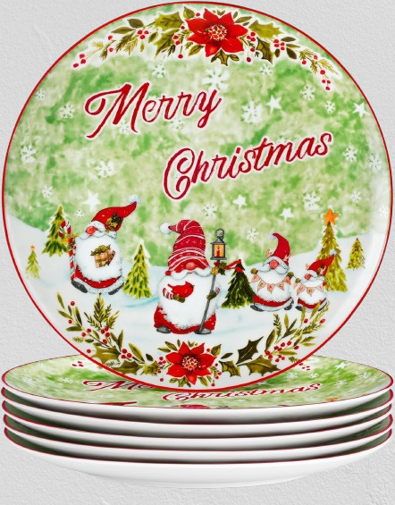 Christmas Dinner Plates