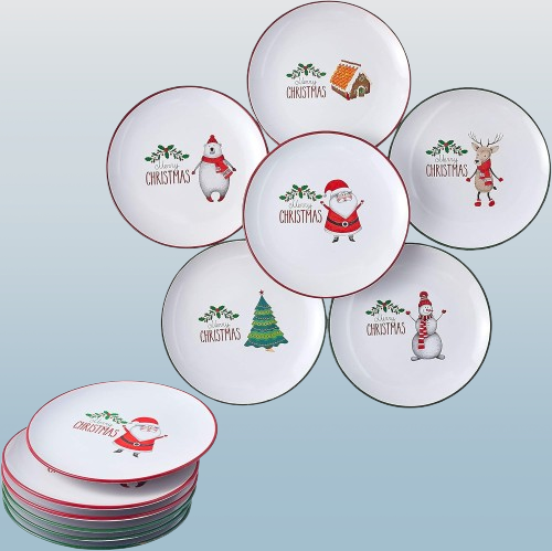 Christmas Dinner Plates