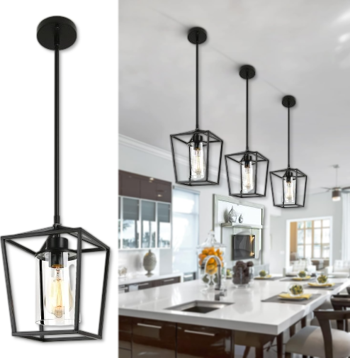 Pendant Lighting for Kitchen Island