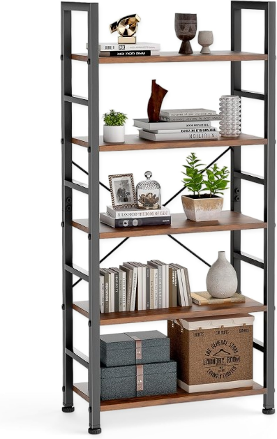 Corner Bookshelf