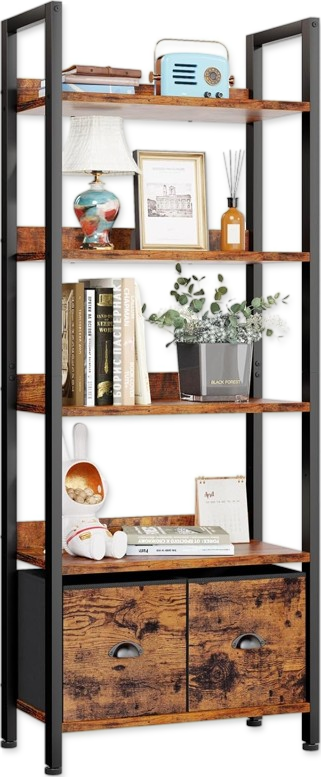 Corner Bookshelf